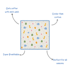 dotty Friends Bamboo Muslin Blanket