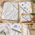 dotty Friends Bamboo Muslin Hooded Towel