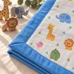 dotty Friends Bamboo Muslin Blanket
