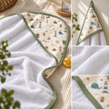 Sail Away Bamboo Muslin Hooded Towel