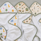 Space Bamboo Muslin Hooded Towel