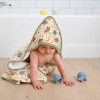 Space Bamboo Muslin Hooded Towel