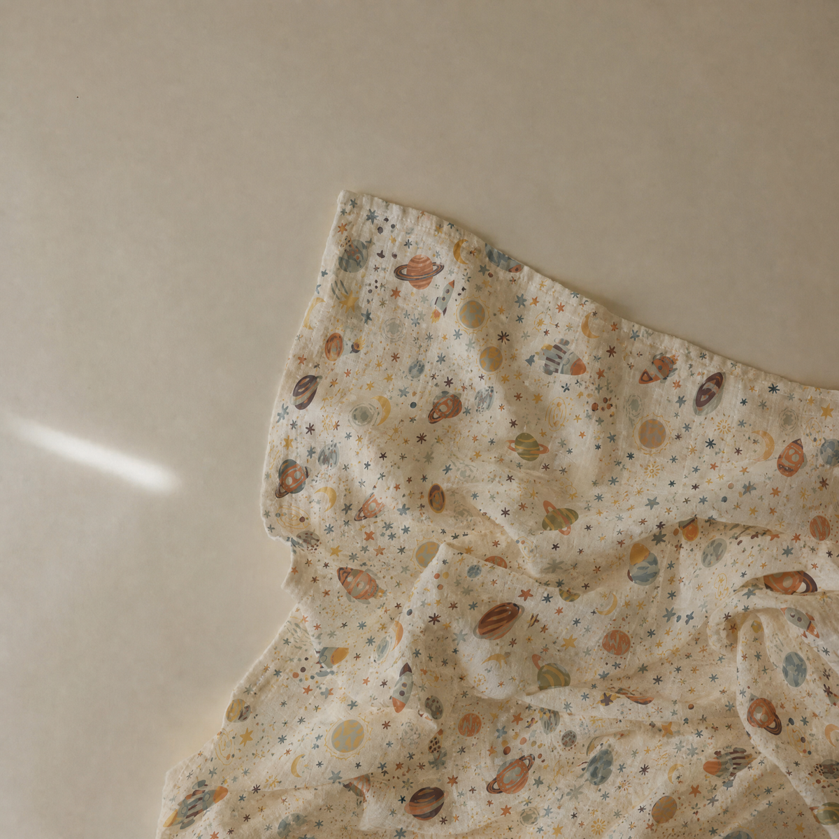 Space Bamboo Muslin Swaddle
